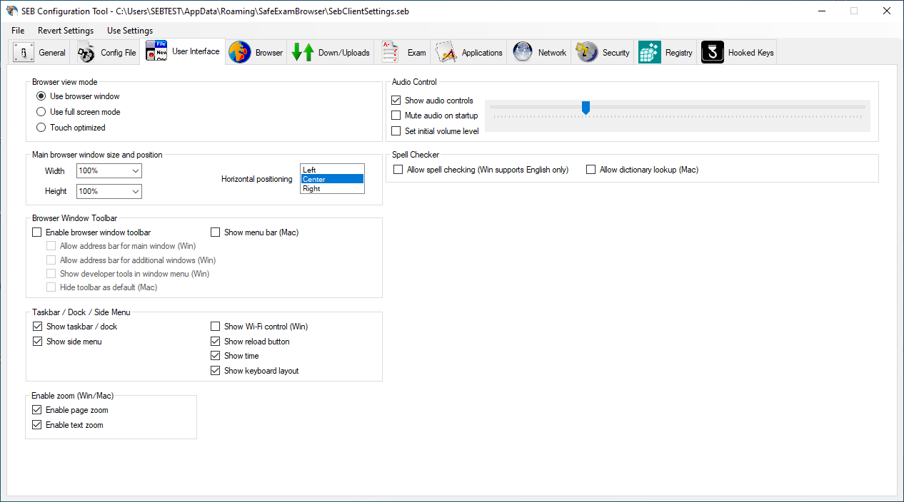 Developer Customization of the 'Controls' menu - Engine Features